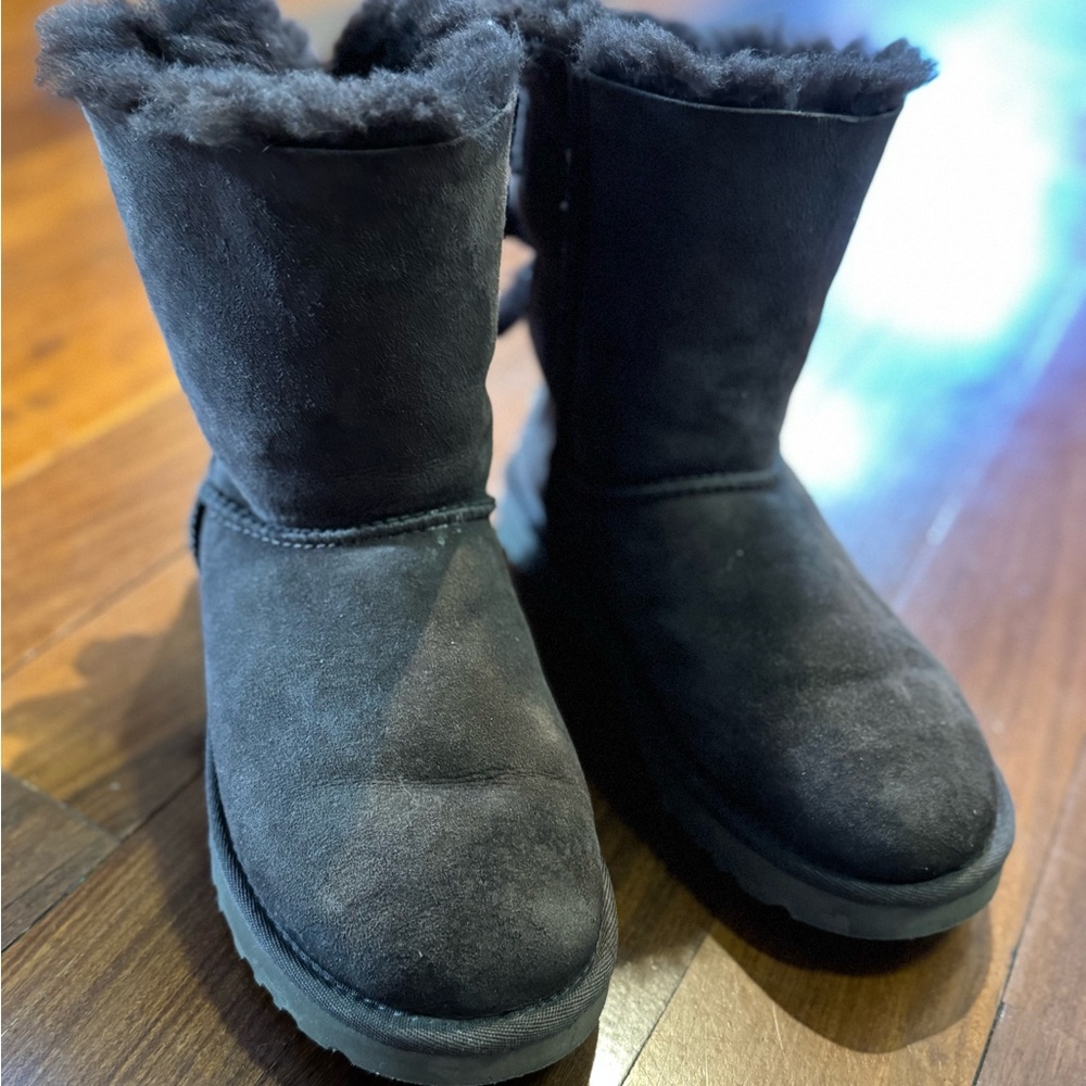 Chocolate Brown UGG Boots w/ Bows